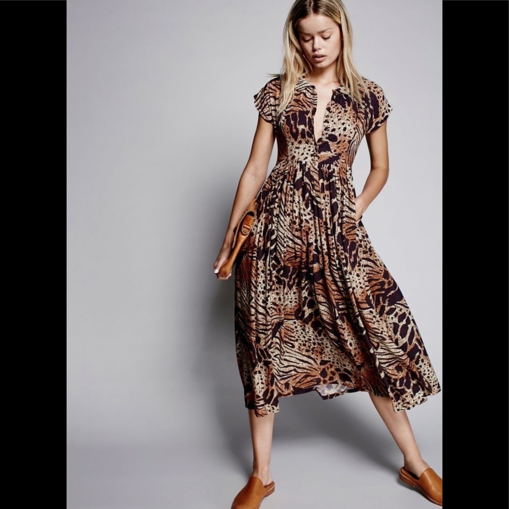 ISO NOVELLA ROYAL LEOPARD DRESS